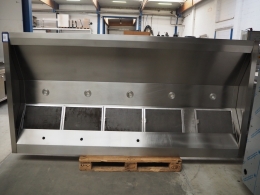 extractor hood s/s 2.8m