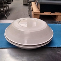 Plastic plates with lid